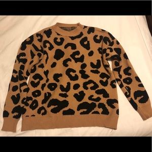 Cheetah sweater